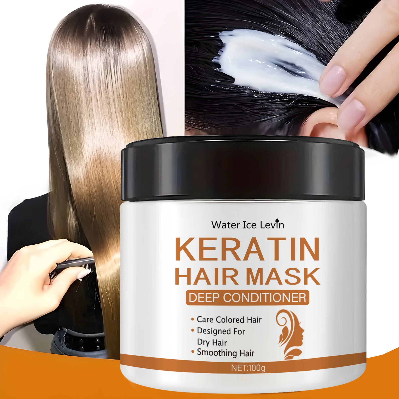 Deep Conditioner Mask - Mascarilla capilar de queratina: tratamiento acondicionador
