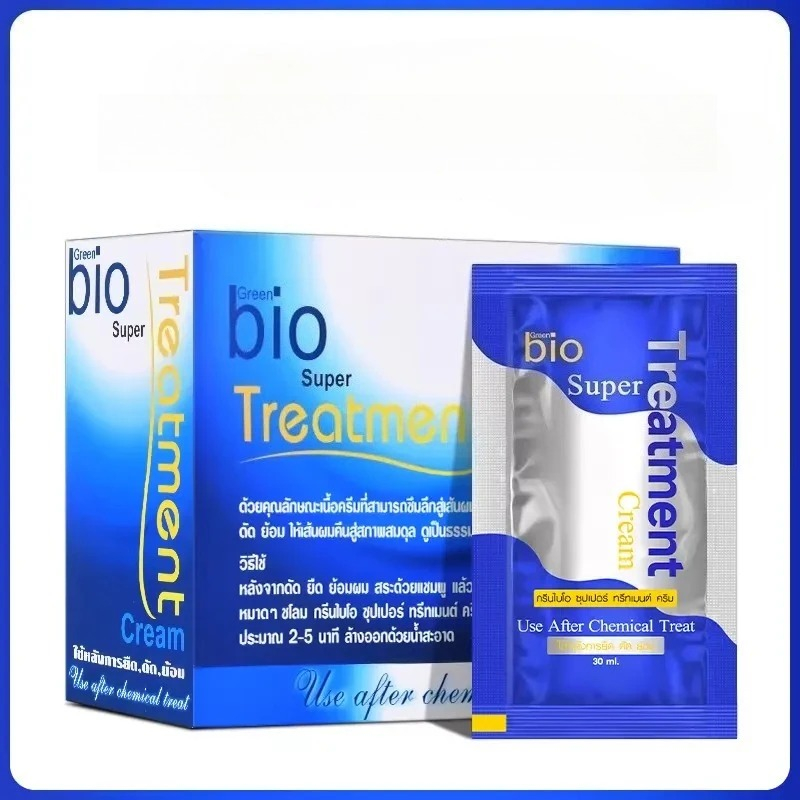 Deep Conditioner Mask - Mascarilla Capilar Bio Verde, 24 Sobres
