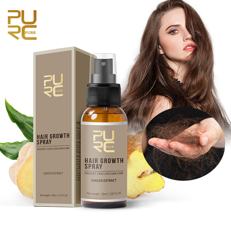 Hair Care Oil Serum - PURC-Spray de jengibre para el cabello,