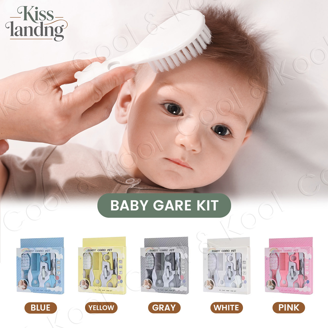 Hair Care For Baby - Kit de higiene y aseo para