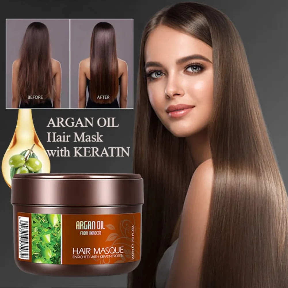 Deep Conditioner Mask - Mascarilla de queratina con aceite de