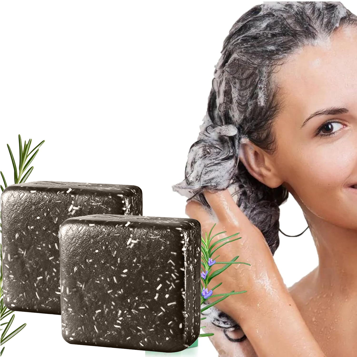 Hair Care Pantene - Barra de champú de romero para