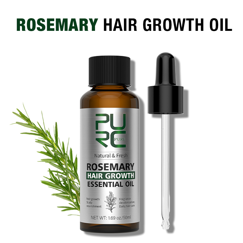 Aceite de romero PURC para el  - Hair Care Essence Oil Spray reseña y precio