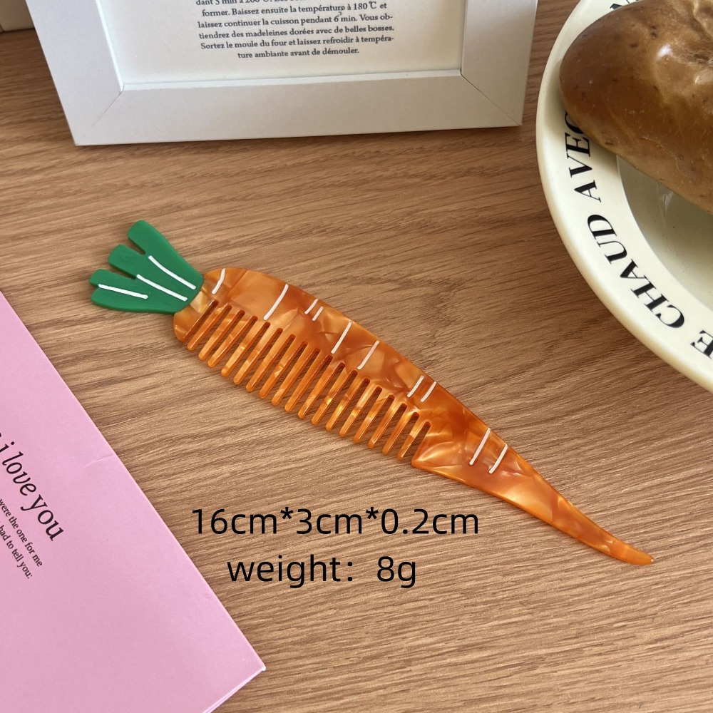 Peine de acetato de tulipán pa - Hair Care Vegetables reseña y precio