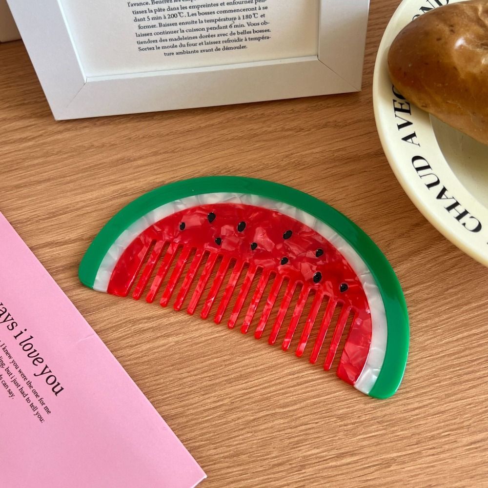 Peine de acetato de tulipán pa - Hair Care Vegetables reseña y precio