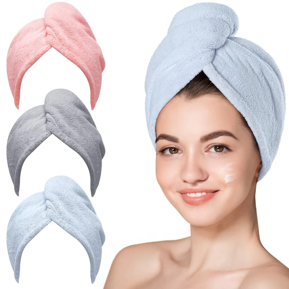 Toalla de Secado Rápido para e - Hair Turban Towel reseña y precio