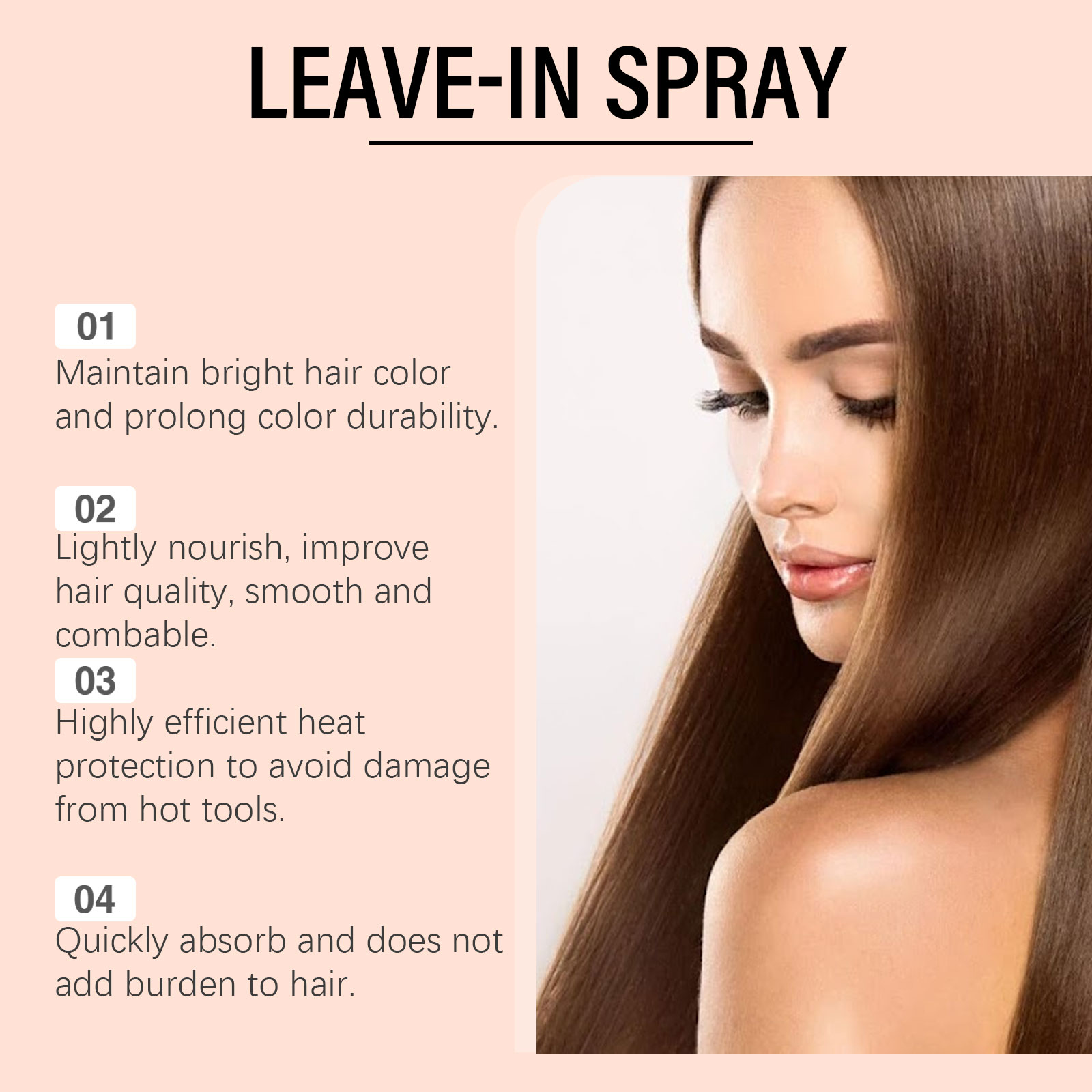Spray hidratante para el trata - Hair Care Essence Oil Spray reseña y precio