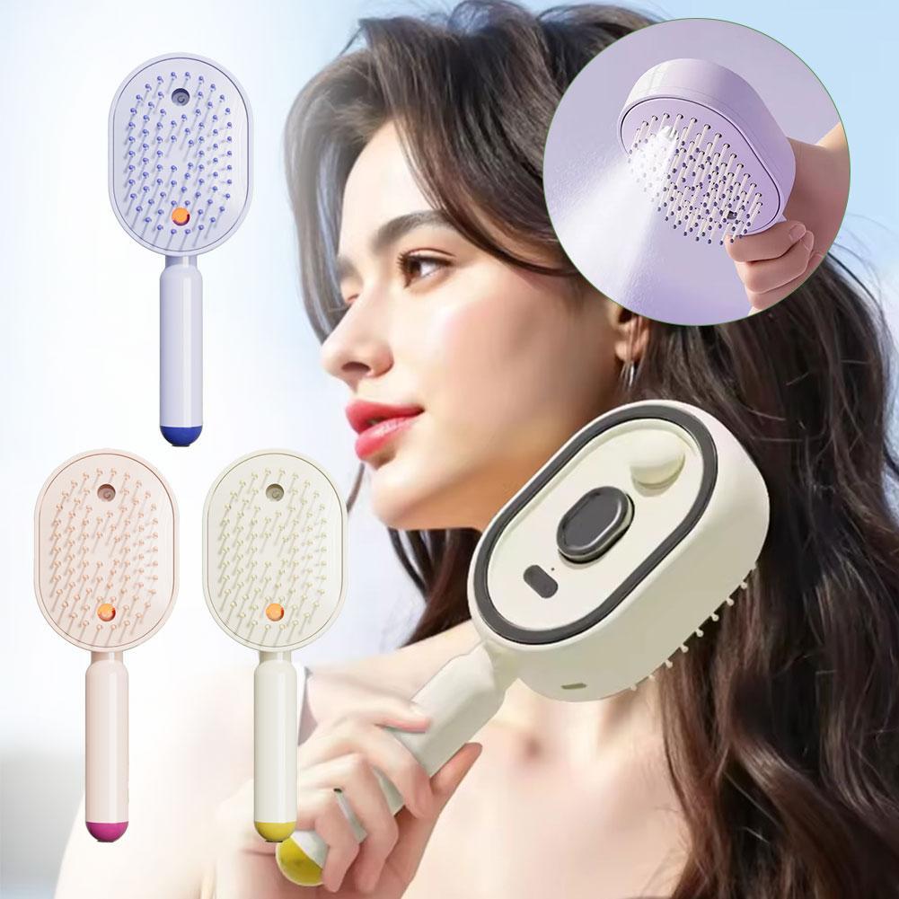 Peine Eléctrico de Masaje con  - Hair Care Essence Oil Spray reseña y precio