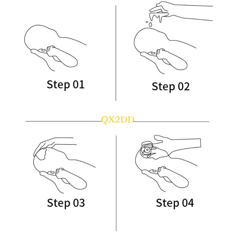 QX2D cepillo champú silicona p - Hair Care For Baby reseña y precio
