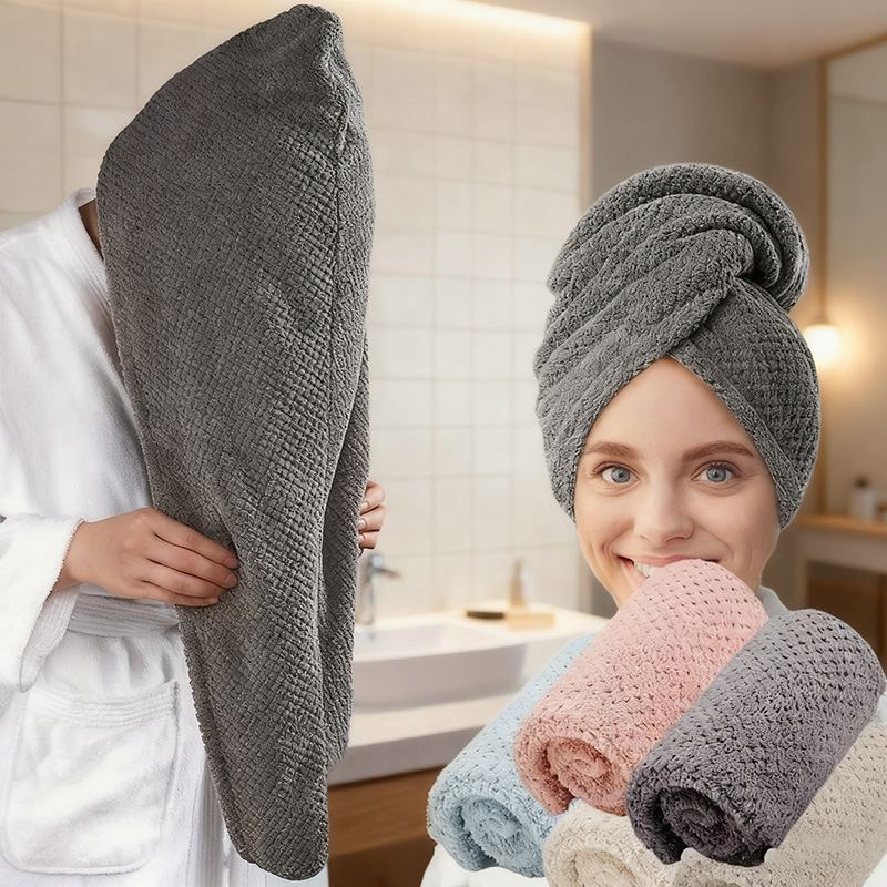 Toalla para el cabello seco pa - Hair Turban Towel reseña y precio