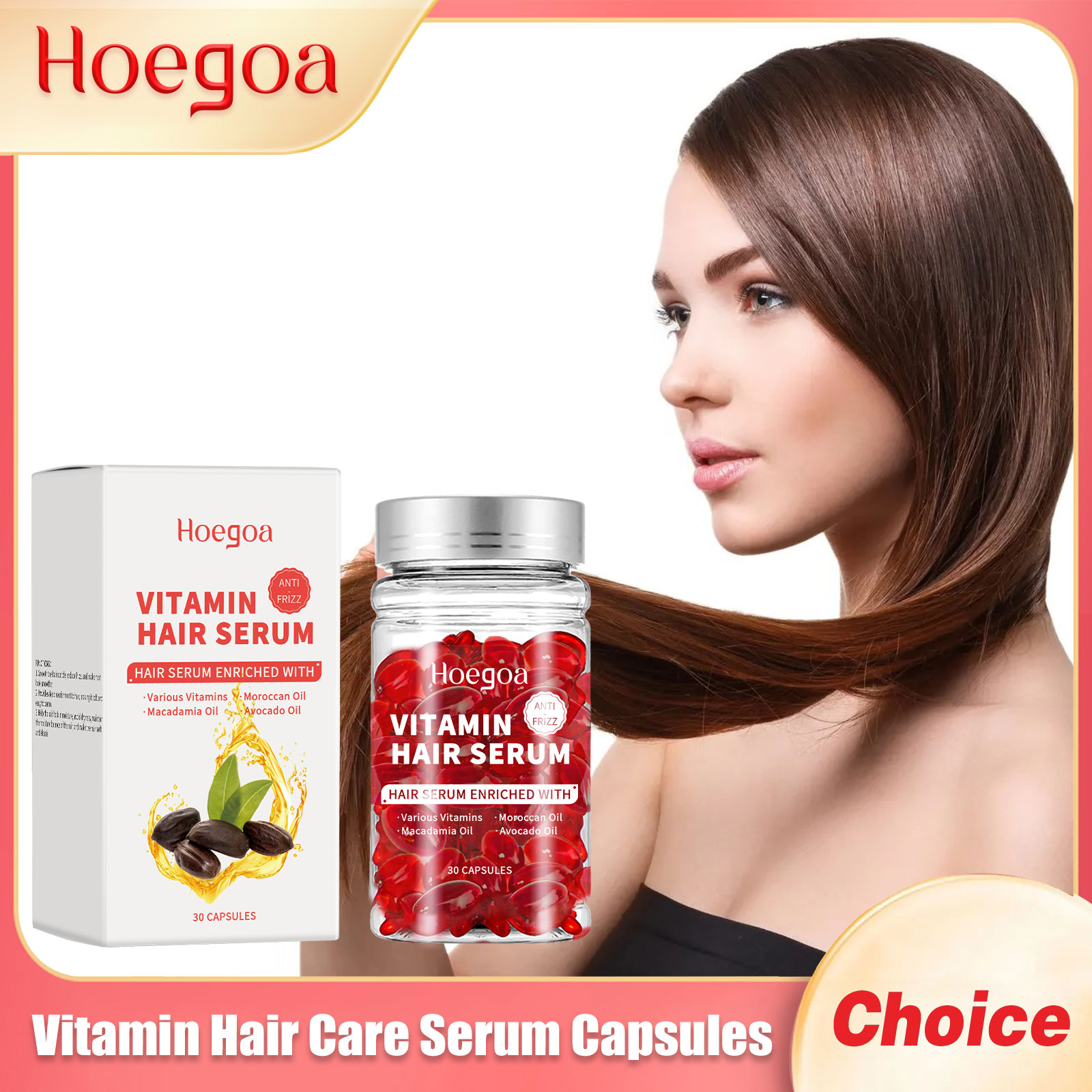 Cápsulas de suero para el cuid - Hair Care Oil Serum reseña y precio
